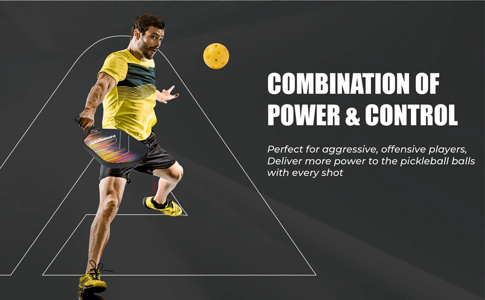 AMASPORT Proton Pickleball Paddle | PA016 | USA Pickleball APPROVED