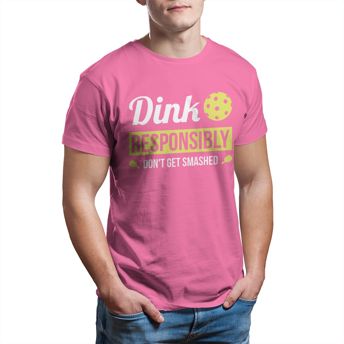 Dink Responsibly | Funny Pickleball T-Shirts