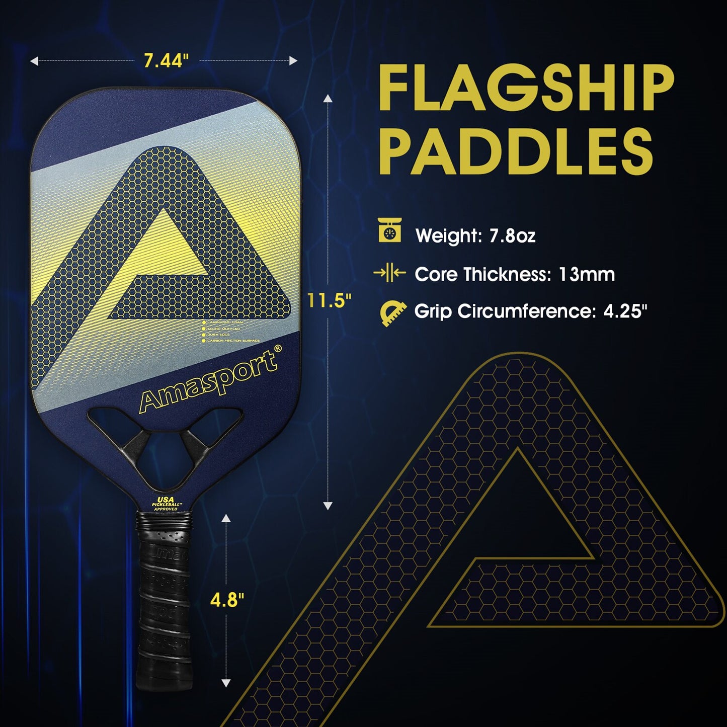 AMASPORT Matrix Pickleball Paddle