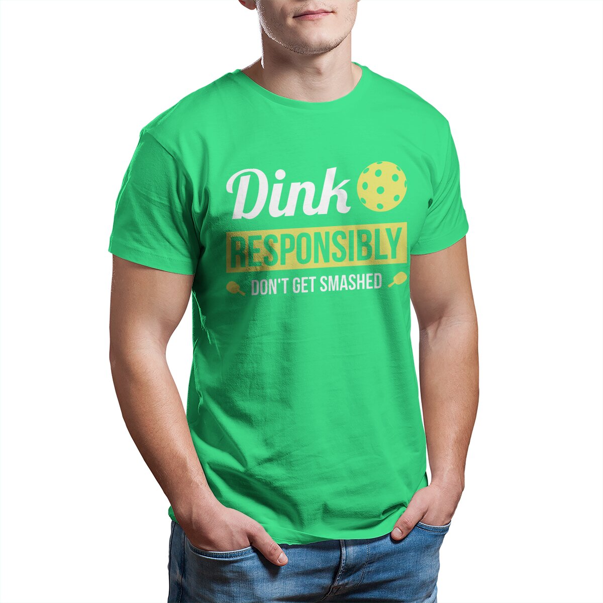 Dink Responsibly | Funny Pickleball T-Shirts