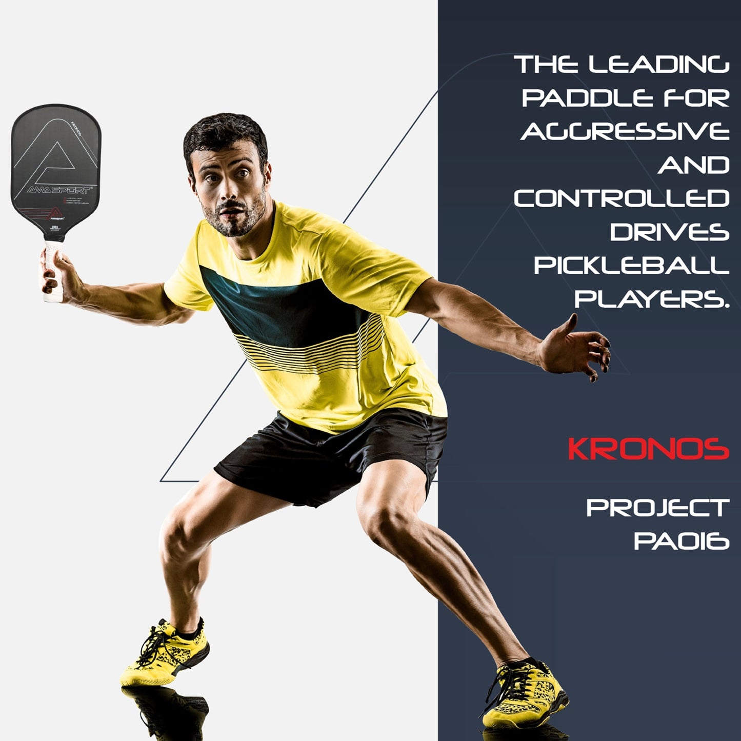 AMASPORT KRONOS Paddle | PA016 | USAPA Approved