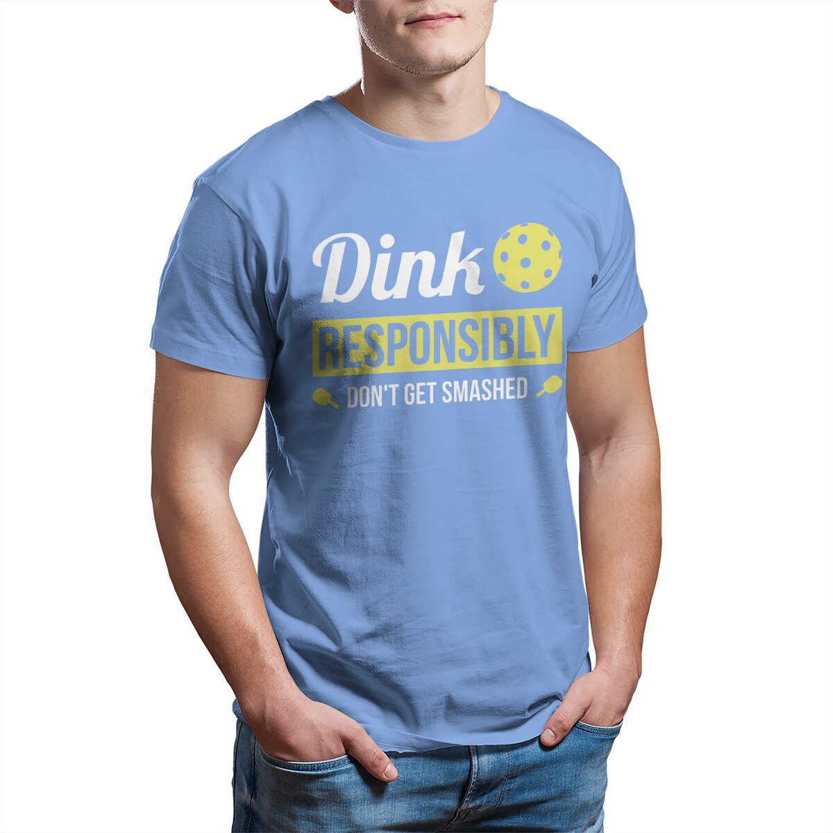 Dink Responsibly | Funny Pickleball T-Shirts