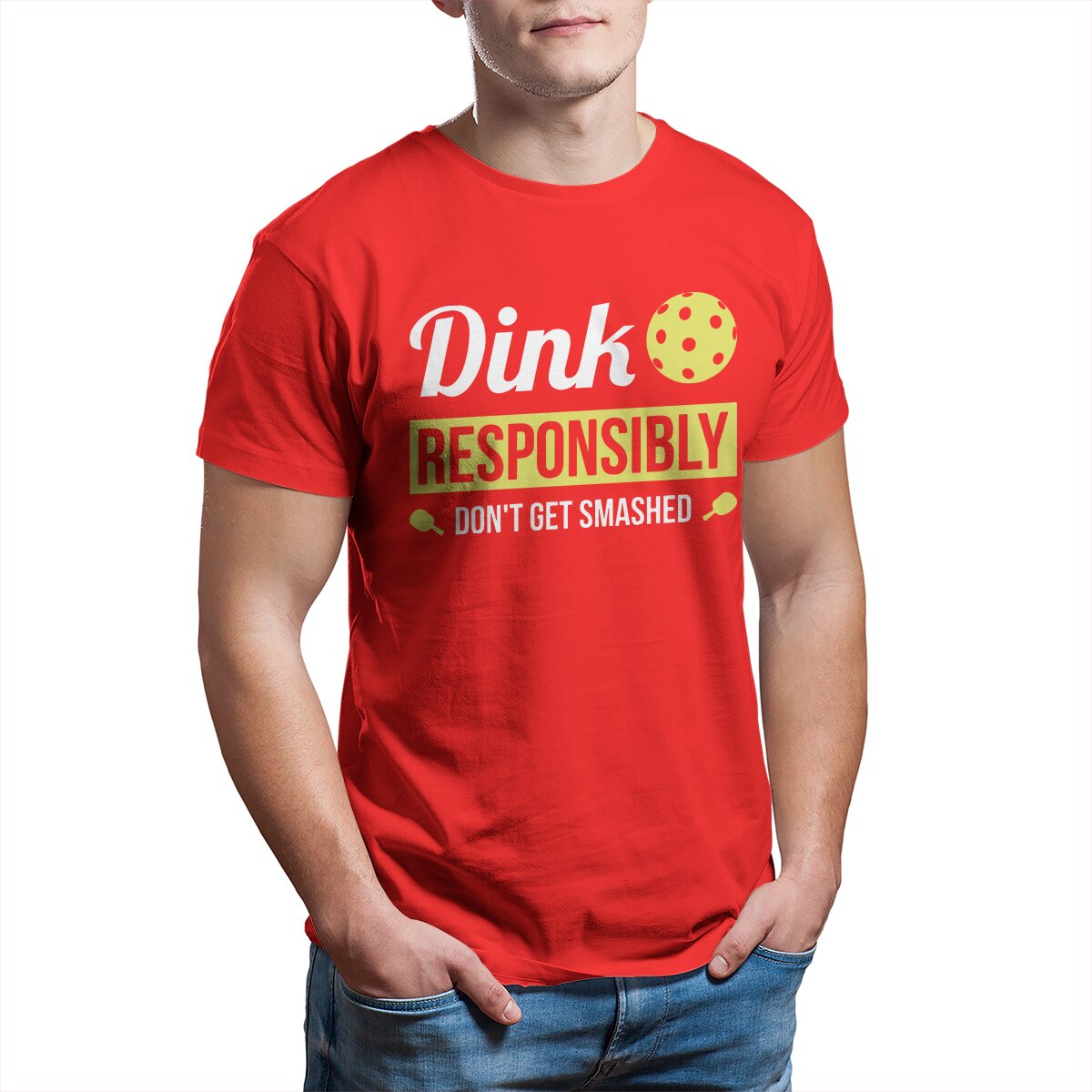 Dink Responsibly | Funny Pickleball T-Shirts
