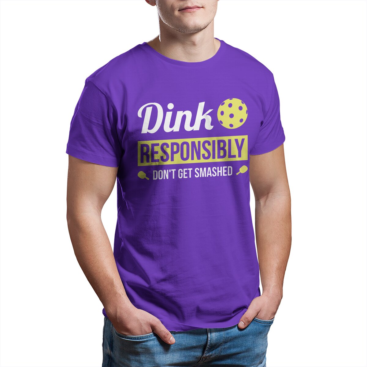 Dink Responsibly | Funny Pickleball T-Shirts