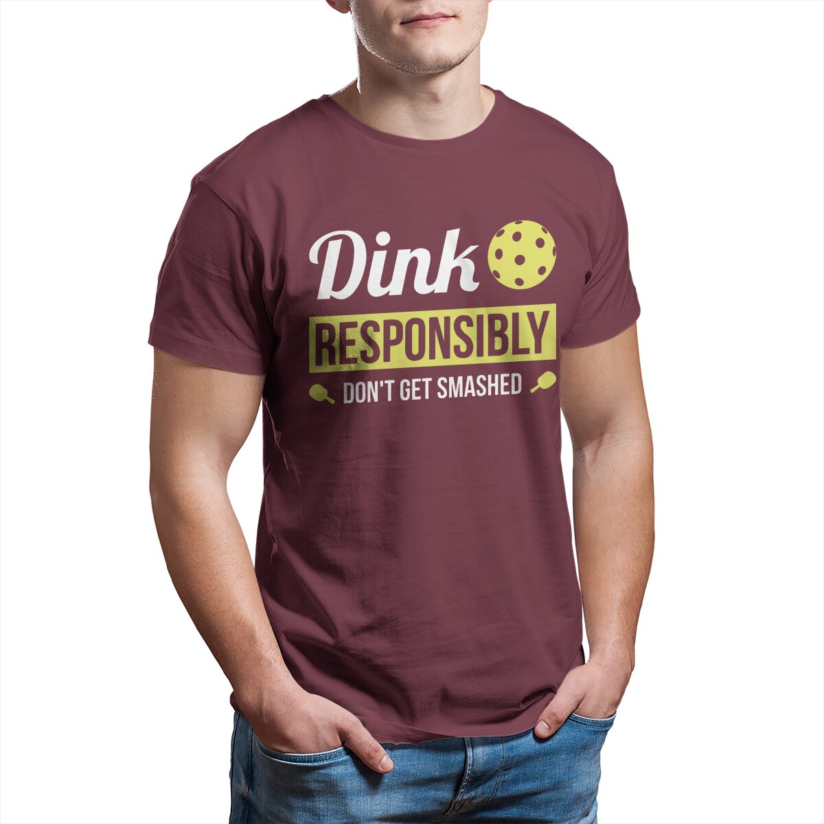 Dink Responsibly | Funny Pickleball T-Shirts