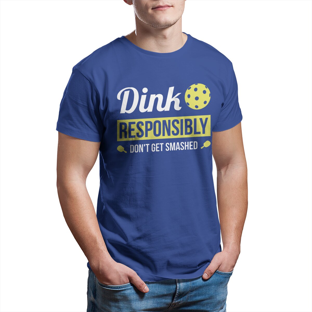 Dink Responsibly | Funny Pickleball T-Shirts