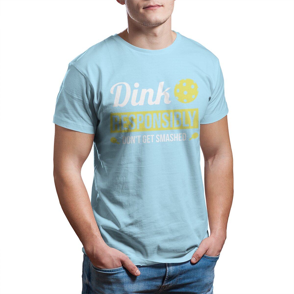 Dink Responsibly | Funny Pickleball  T-Shirts