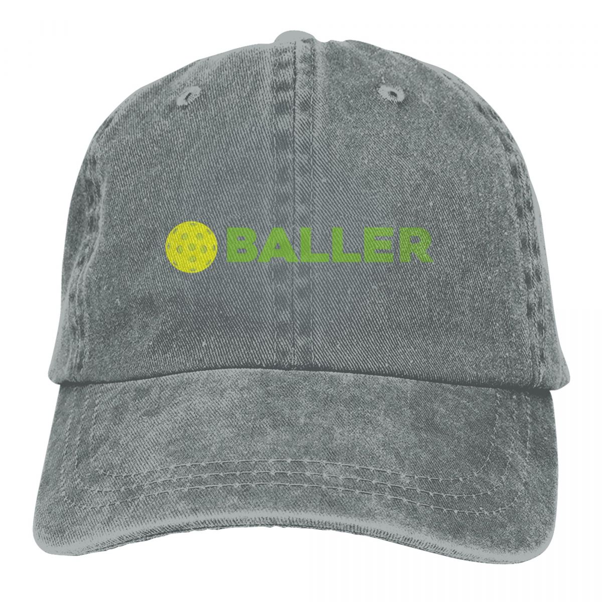 Pickle Baller hat | Distressed Denim