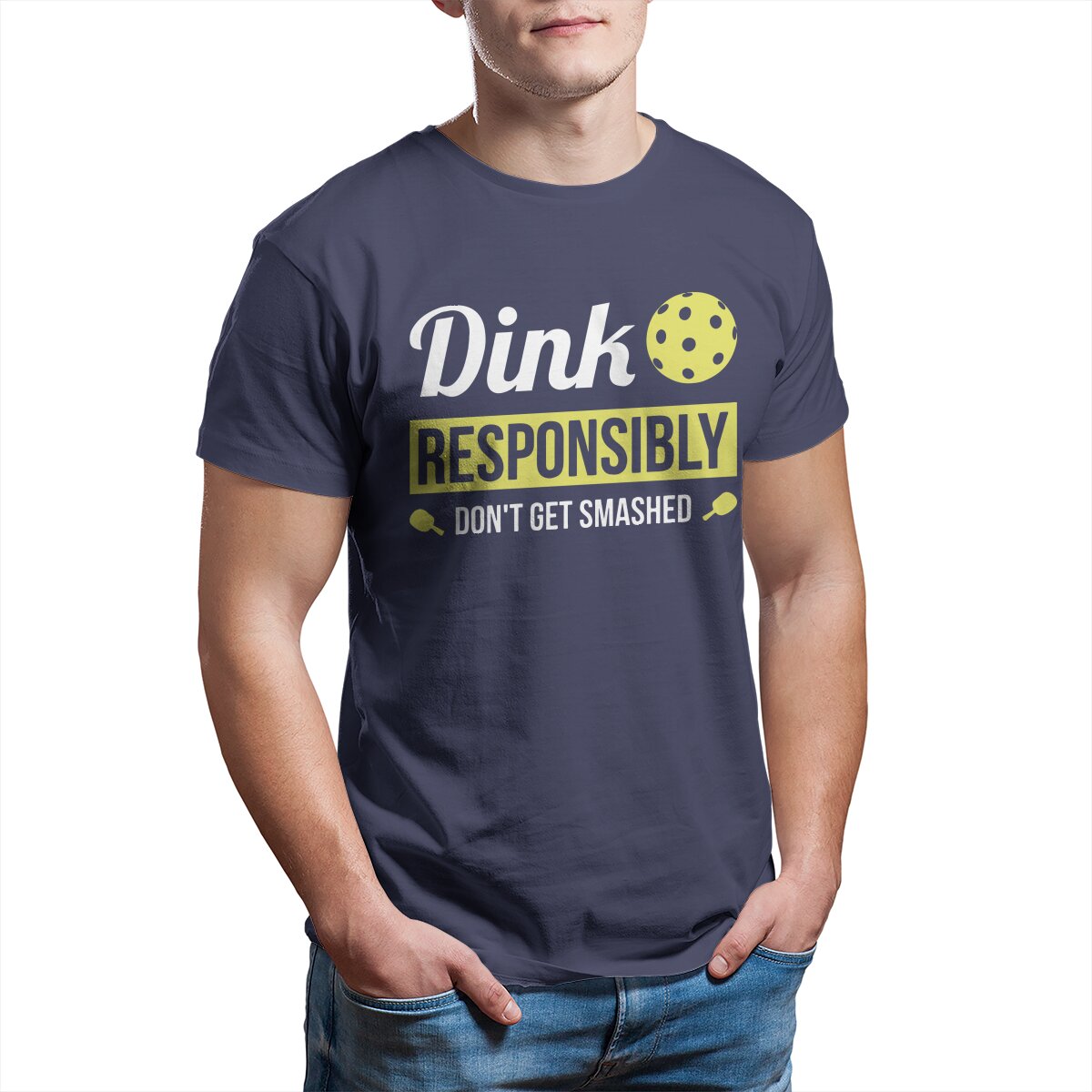 Dink Responsibly | Funny Pickleball  T-Shirts