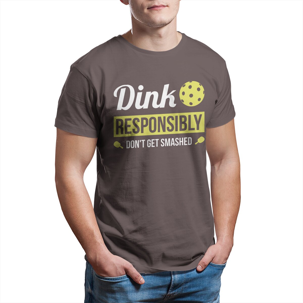 Dink Responsibly | Funny Pickleball  T-Shirts