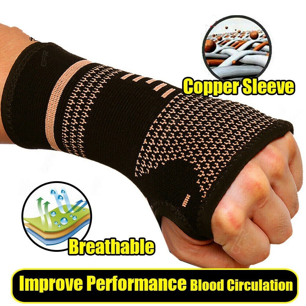 Copper Gym Wrist Support