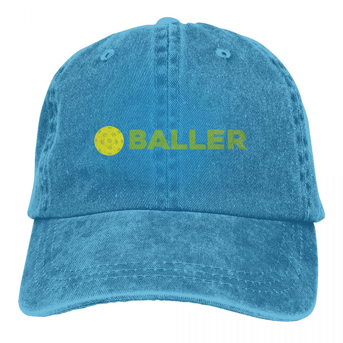 Pickle Baller hat | Distressed Denim