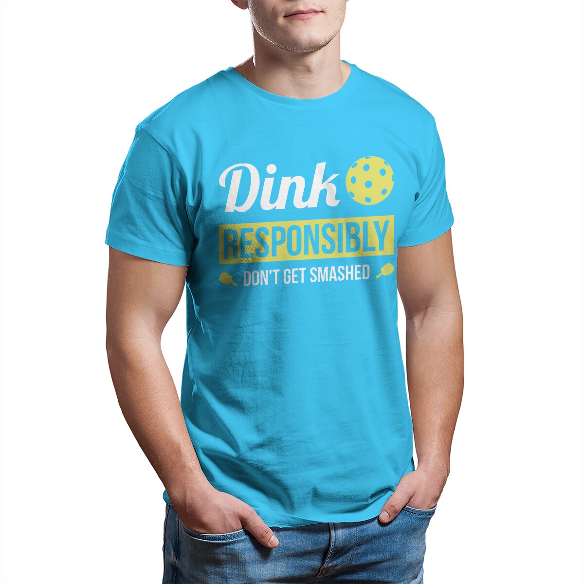 Dink Responsibly | Funny Pickleball  T-Shirts