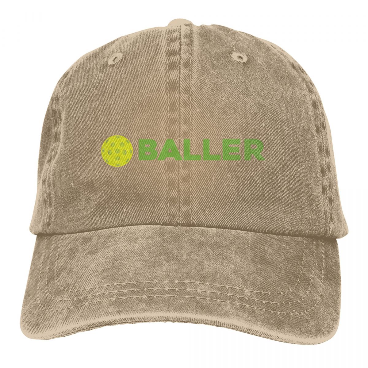 Pickle Baller hat | Distressed Denim