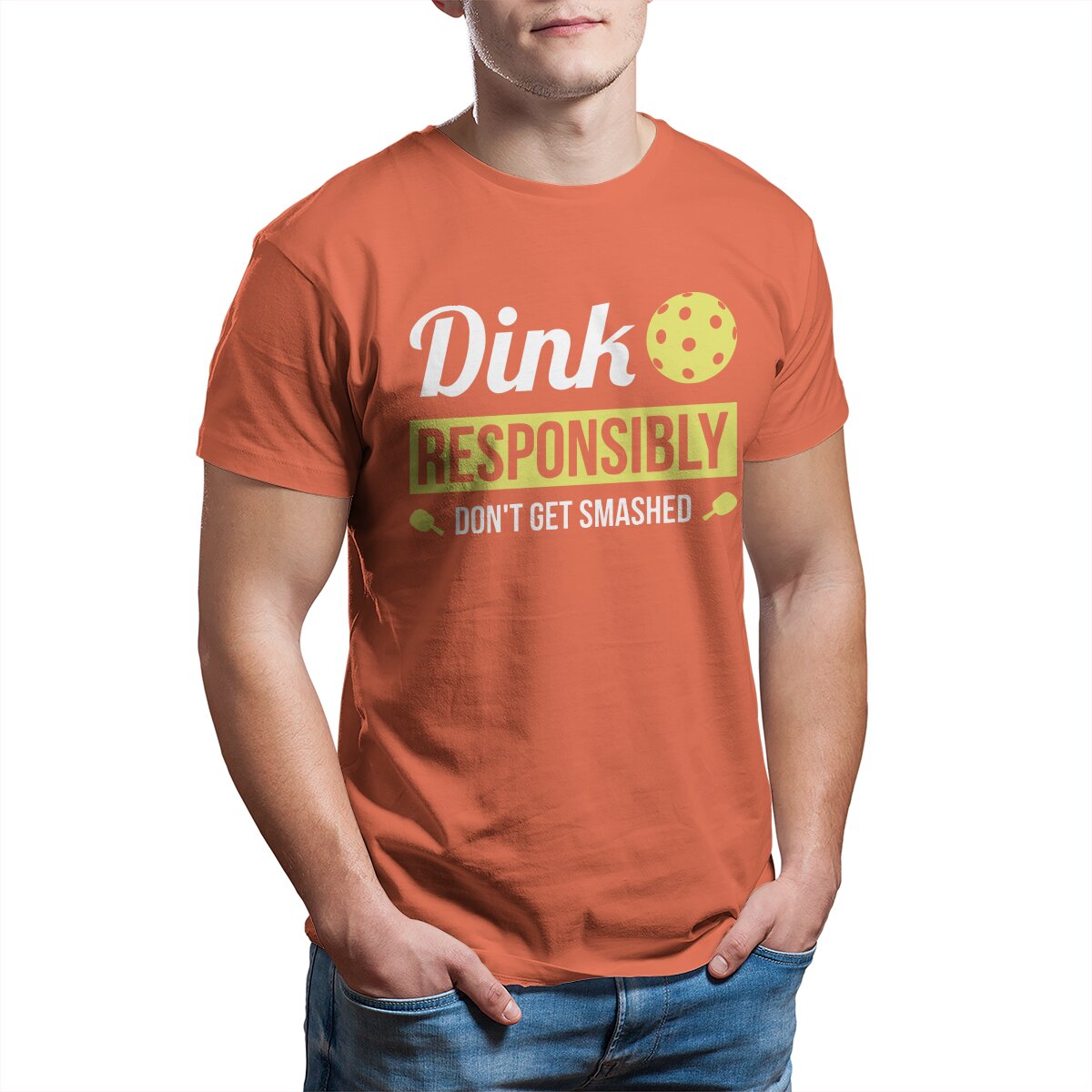 Dink Responsibly | Funny Pickleball  T-Shirts