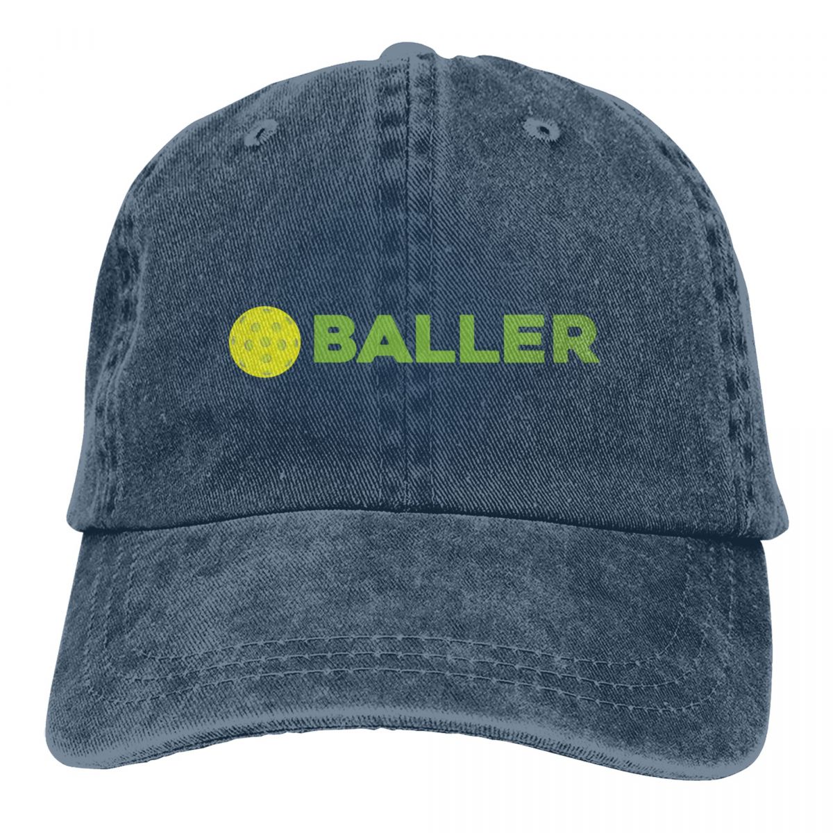 Pickle Baller hat | Distressed Denim