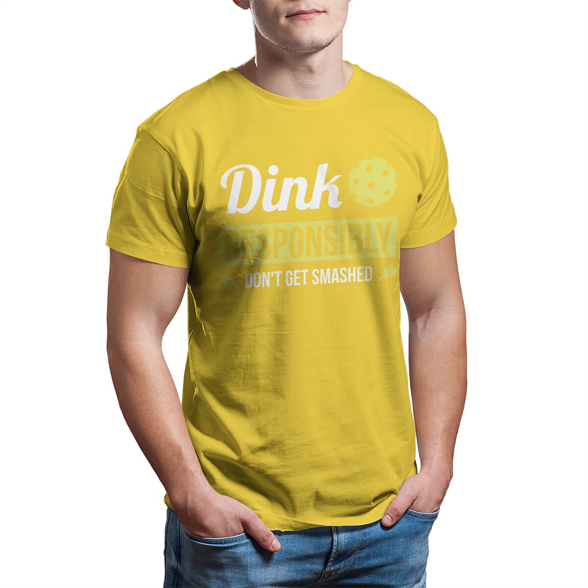 Dink Responsibly | Funny Pickleball  T-Shirts